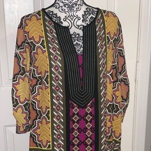 Dana Buchman Gorgeous tunic blouse